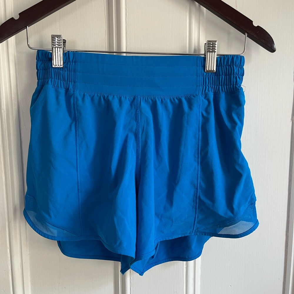 Lululemon Vibrant Blue Athletic Shorts
